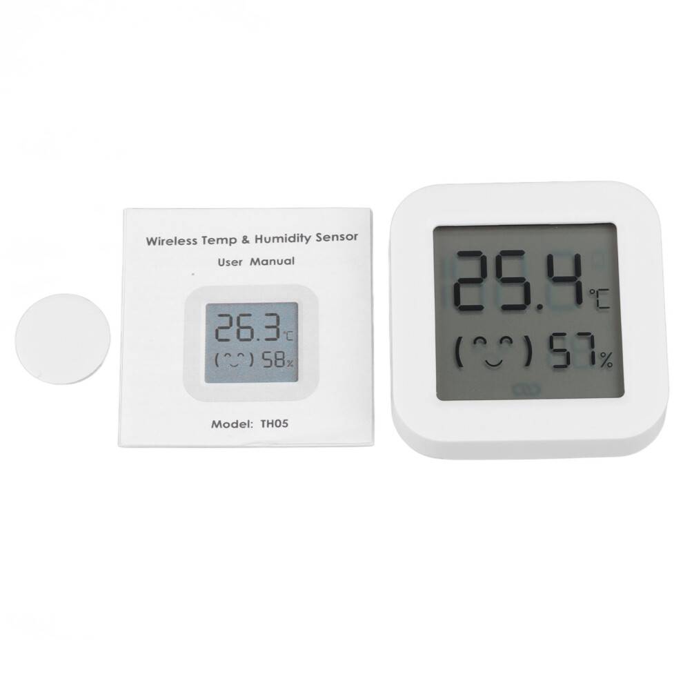 Temperatur- og fugtighedssensor med smart alarmfunktion WiFi-termometer, hygrometer, overvågning i realtid, grader celsius, fahrenheit, omskiftelig,