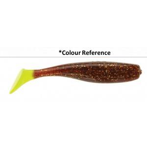 Rootbeer/chartreuse tail