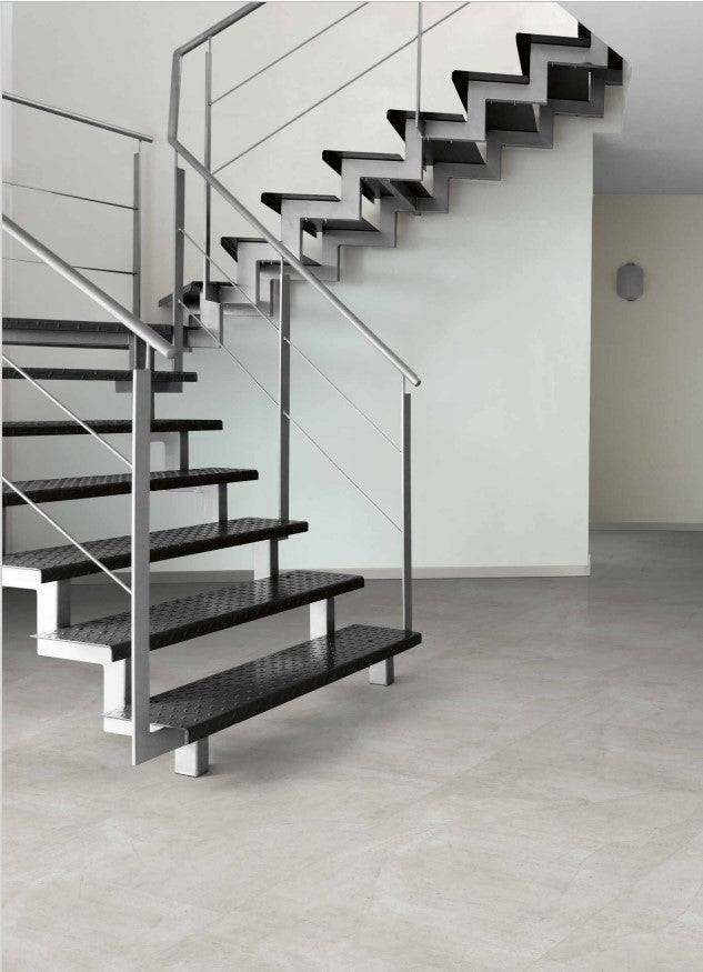 Vinylgolv Floorit - Brick Concrete White sofTEC 8mm
