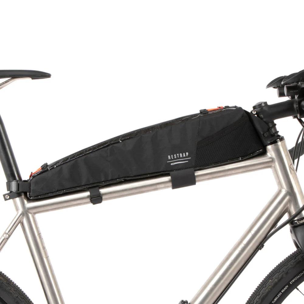 Race Top Tube Taske Large - Restrap - 2L Sort - 2 Liter