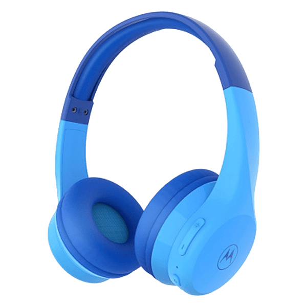 Motorola Moto JR300 Headphone Kids BT wireless Blue - Blå