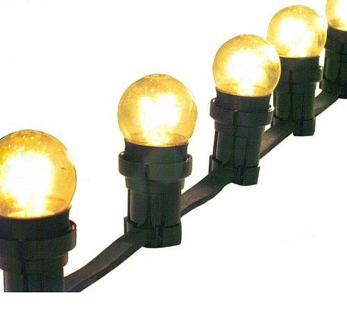 Ljusslinga Flatkabel B22 Svart Standard (c/c 100 cm 20 m)