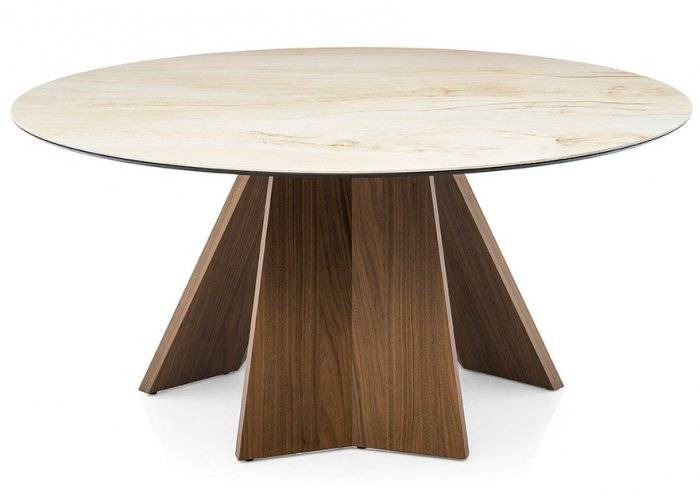 Calligaris - Icaro Matbord Runt 160cm Marmor