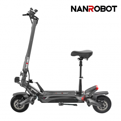 Elscooter Nanrobot N6 (Svart, Ja, 72V)
