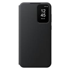 Original Samsung Galaxy A55 (5G) Smart View Flip Cover m. Pung - Sort (EF-ZA356CBEGWW)