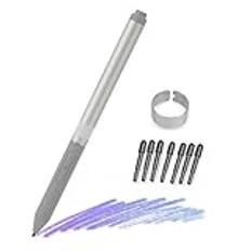 Uppladdningsbar penna för HP Active Pen G3 EliteBook x360 G1/G2/G3/G4/G5/G6/G7/G8/G9, för HP Elite x2, penna för HP Elite trollslända bärbar dator för HP T4Z24AA 1FH00AA 4KL69AA G3 penna med spetsar