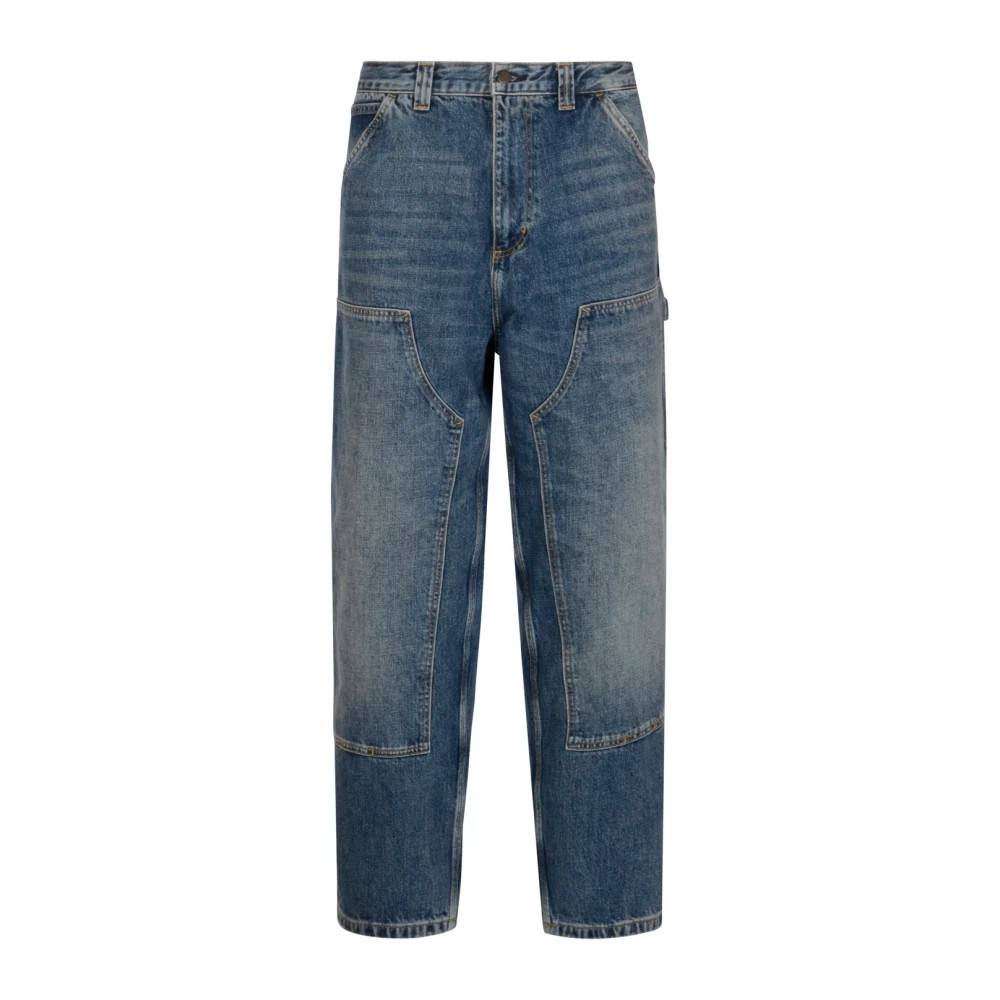 Carhartt Wip - OG Double Knee Pant Jeans - Herr - S - Bomull