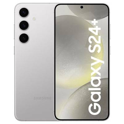Galaxy S24+, 17 cm (6.7"), Dual SIM, 5G, USB Type-C, 12 GB RAM, 256 GB lager, 4900 mAh, grå, marmorfarve