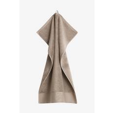 Gant Home - Håndklæde Embroidery 30x50 cm - Beige - 30X50