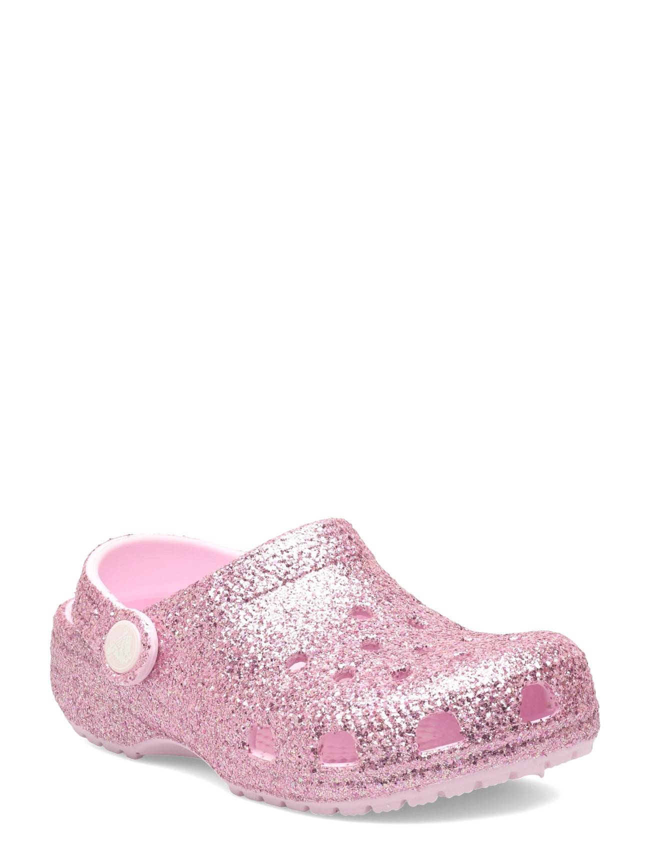 Crocs Classic Chunky Glitter Clog T - Pink - 20/21