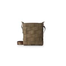 Ceannis Shoulder Bag Braided Strap Taupe