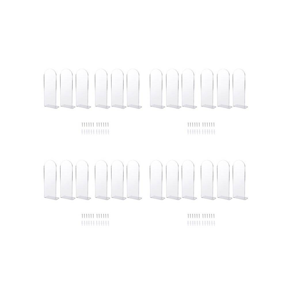 Floating Shoe Display Stand - 24 Shoe Shelf for Wall - Sneaker Levitation Display Shoe Wall Shelf