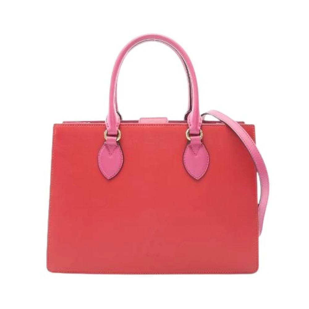 Gucci Vintage - Pre-owned Leather 2way Handbag Vintage - Dam - ONE Size - Läder