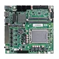 Nsssunnre Moderkort Mini ITX B760 NAS hemprocessor LGA1700 CPU 2xDDR5 4xi226 2.5G 2xM.2 NVME 8xSATA Qnas Firewall-server