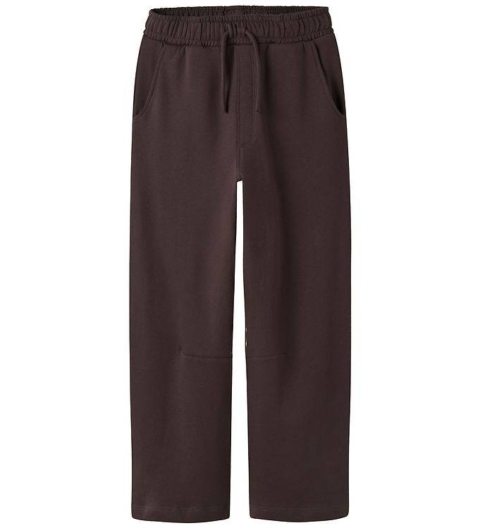 Name It Sweatpants - NkmOden - Barrel - Chocolate Plum - Name It - 11 år (146) - Sweatpants