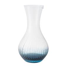 Denby Contemporary Fluted Blue Carafe