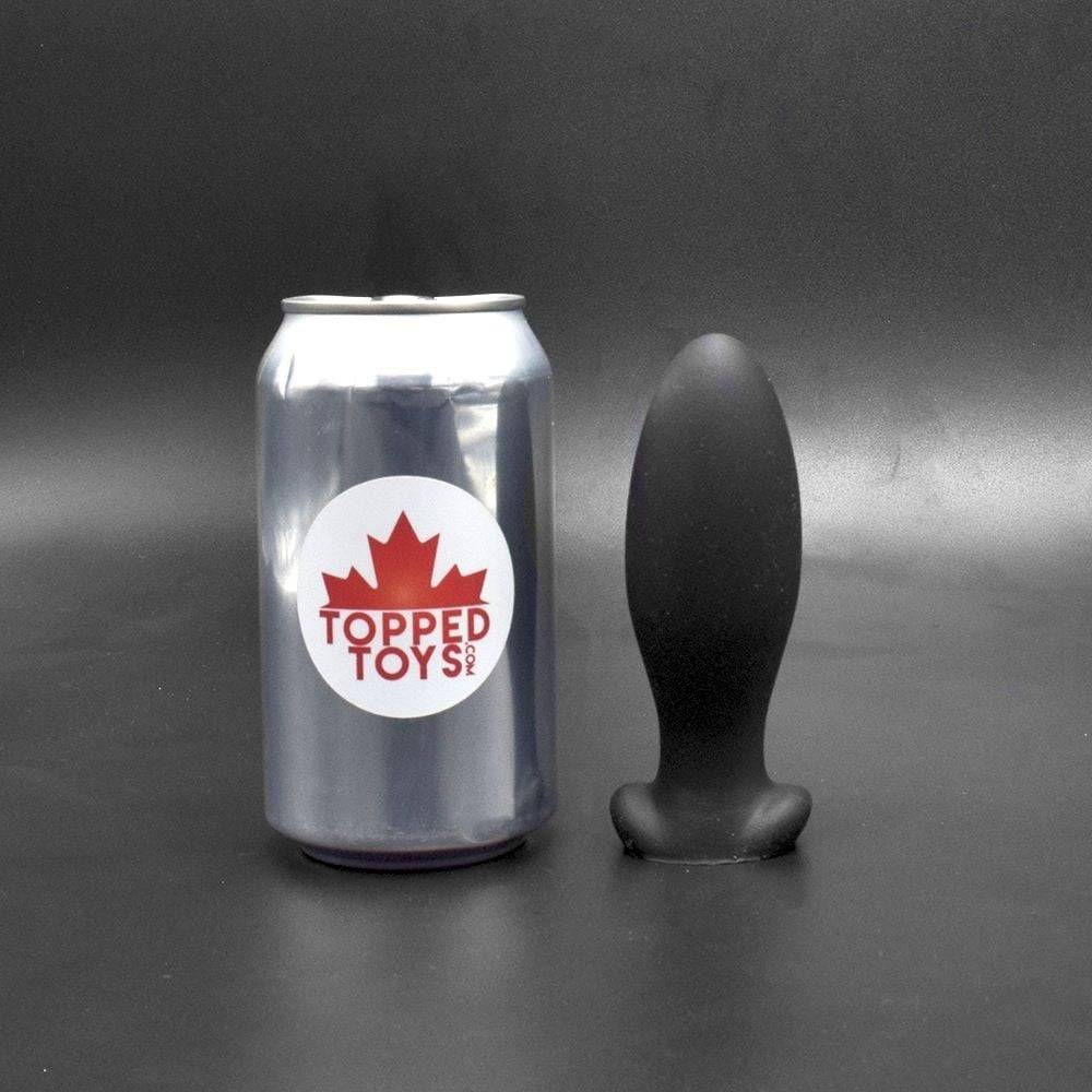 Topped Toys Gape Keeper 45 Obsidian, premium silicone anal plug 11 x 3.9 cm.