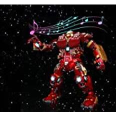 Brick Shine Light kit för Lego® Hulkbuster 76210 (Lego-set ingår inte) (musikversion)