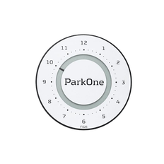 Park One 2 Parkeringsskive hvid