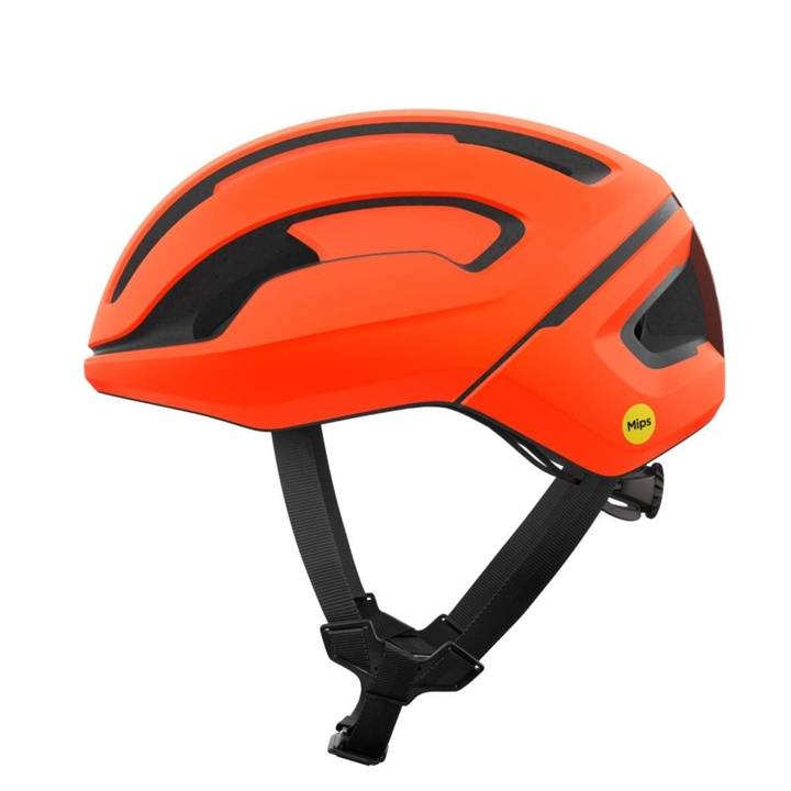 POC Omne Air II MIPS Cykelhjälm Matt Fluorescent Orange - Hjälmstorlek L -