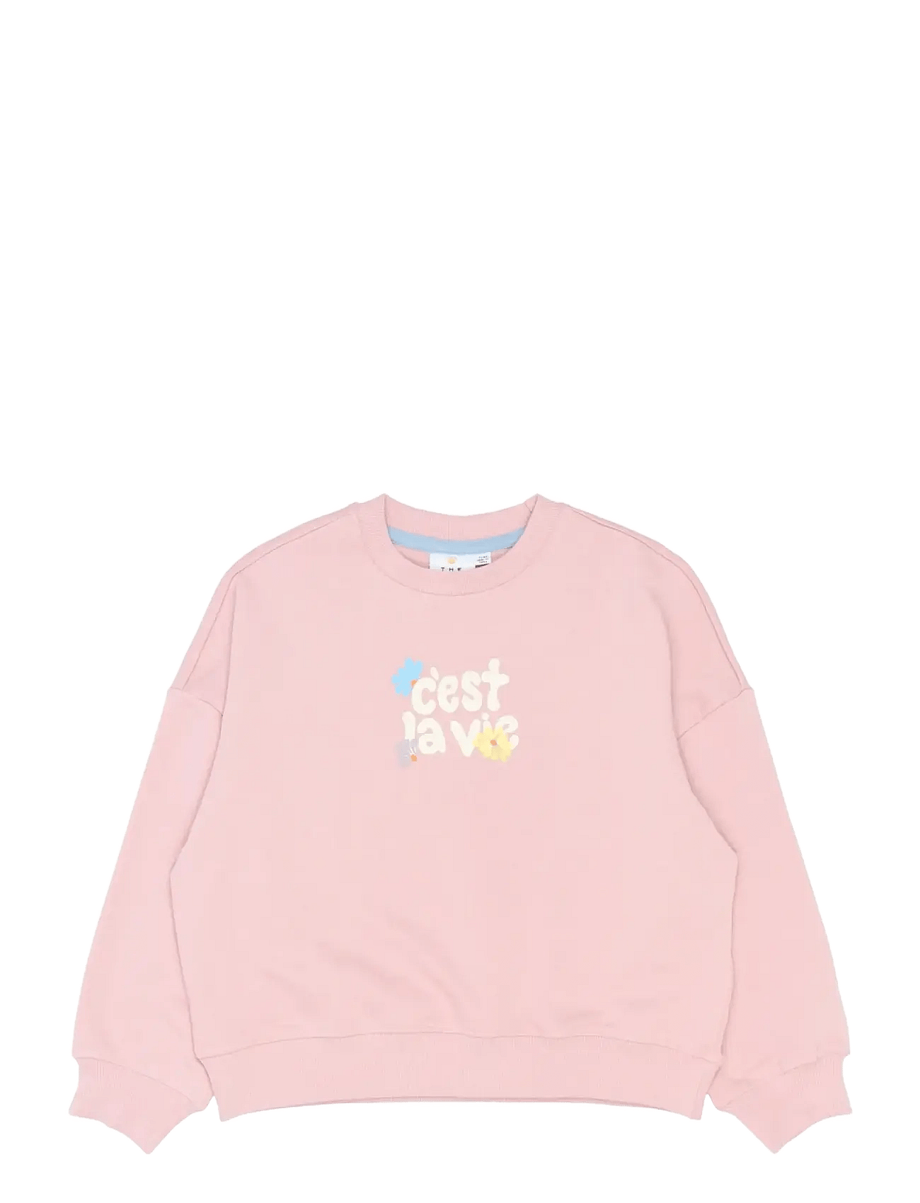 The New Tnsandy Os Sweatshirt - Pink - 122/128