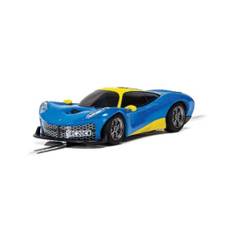 Scalextric Rasio C20 Metallic Blå Bil C4141 modell racing bana lek prestanda