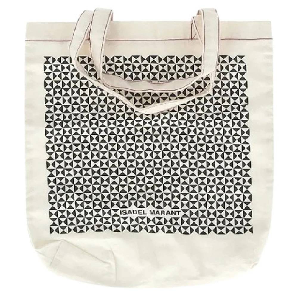 Isabel Marant Pre-owned - Pre-owned Printed Canvas Tote Vintage - Dam - ONE Size - Bomull