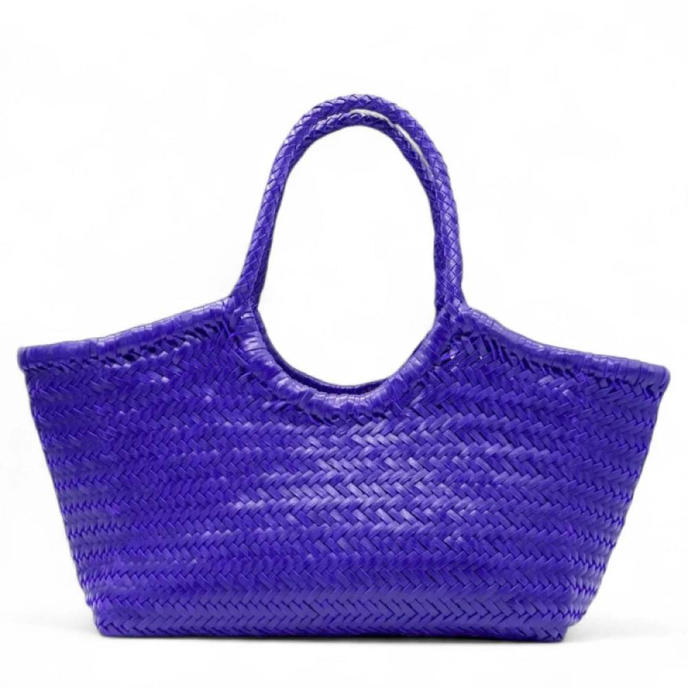 Dragon Diffusion Nantucket Tote - Tasker - Dame - Blå - ONE SIZE - Læder