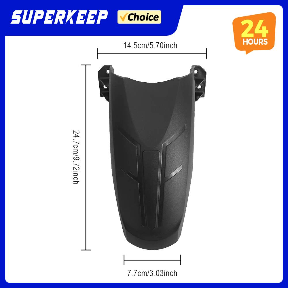 Rear Mudguard Electric Scooter Durable Rear Wheel Fender for KUGOO KuKirin G2 MAX Kickscooter Replacement Accessories Parts