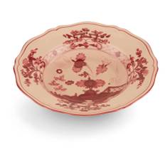 Ginori 1735, Home, unisex, Lyserød, ONE SIZE, Italiensk Rundt Tallerken - Vermiglio Stil