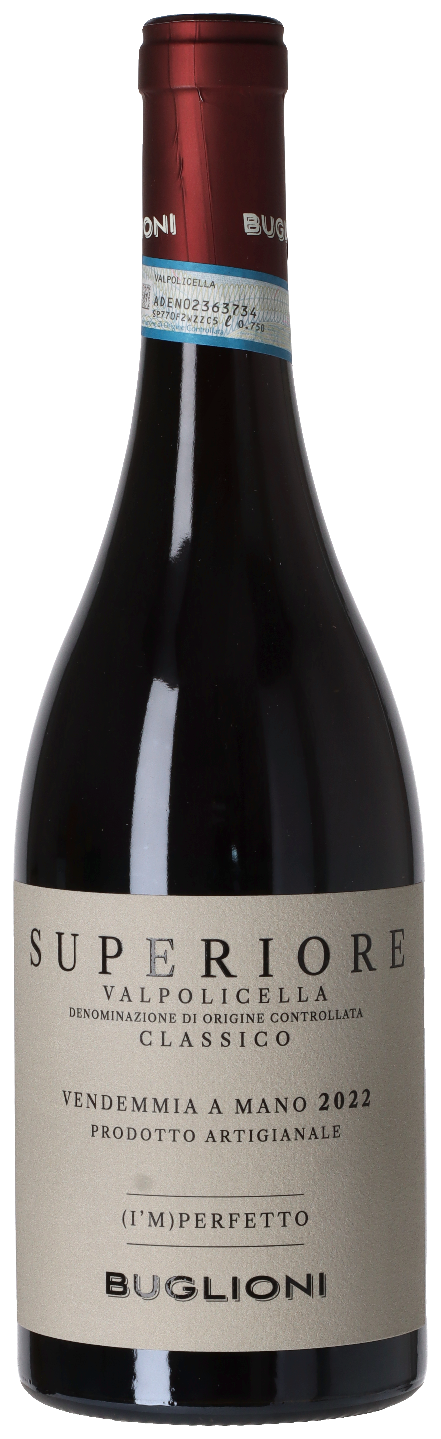 Buglioni Valpolicella Classico Superiore (I'm) perfetto 2022 ØKO