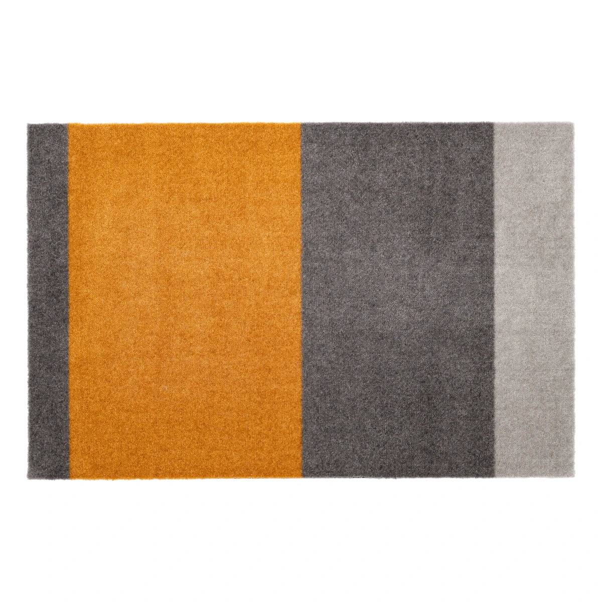 Tica Copenhagen Stripes måtte - 60x90 - Dijon/Grey