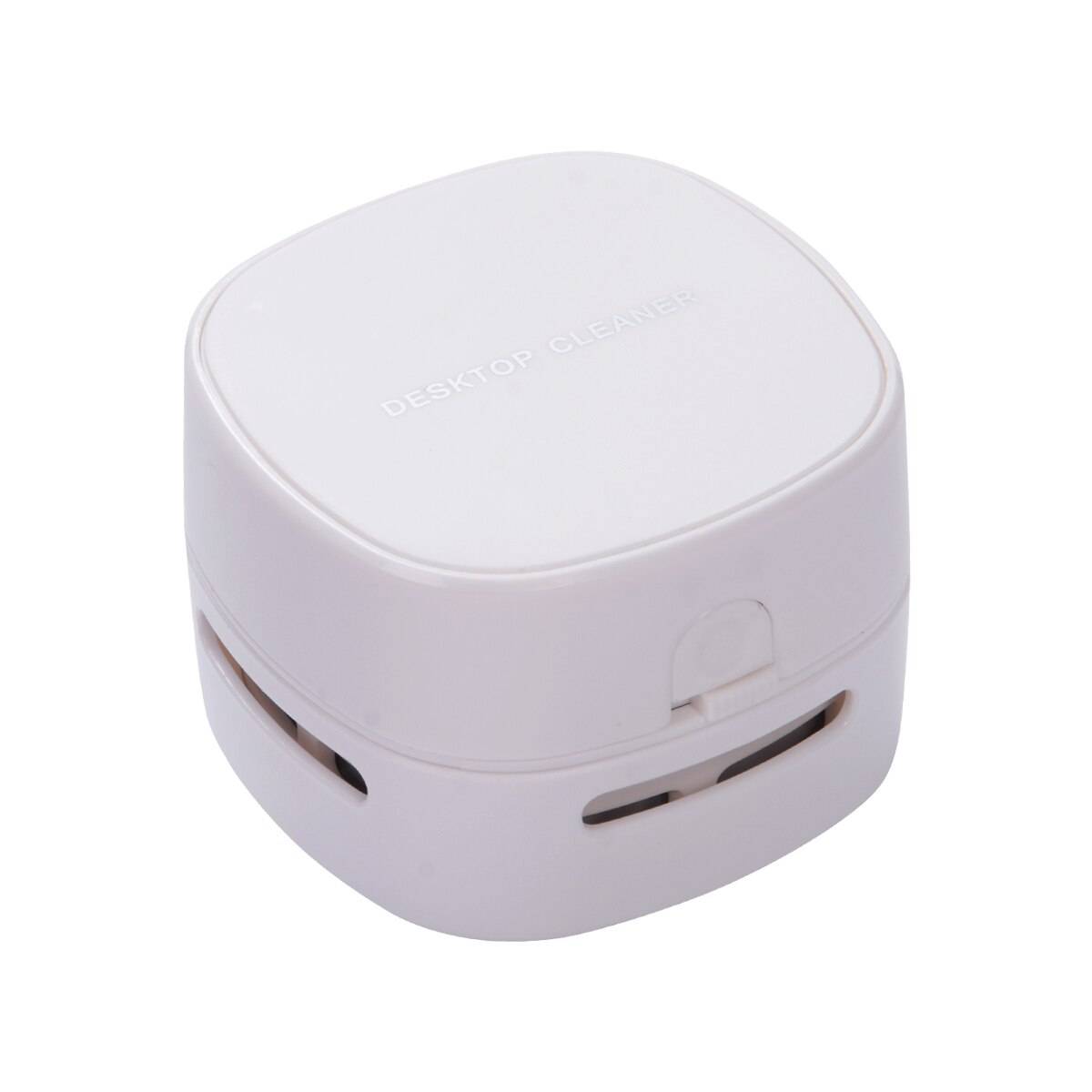 Mini stationär ettklicksdammsugare aa batterier / usb uppladdningsbar dammsamlare intelligent - D