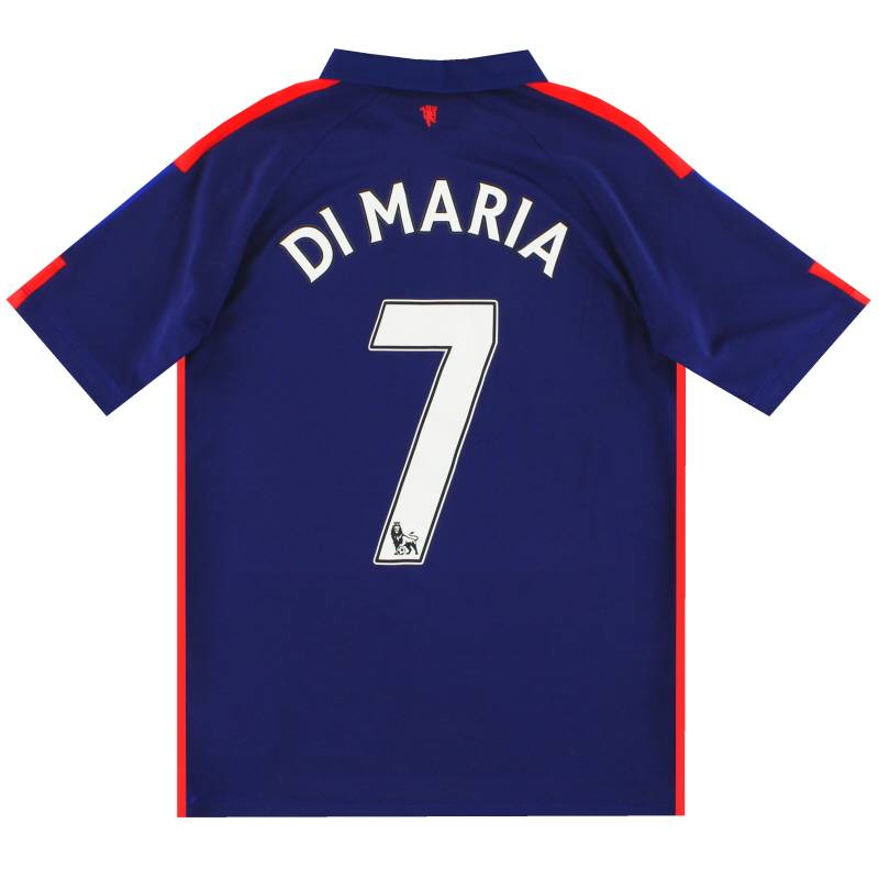 2014-15 Manchester United Nike Third Shirt Di Maria #7 XL