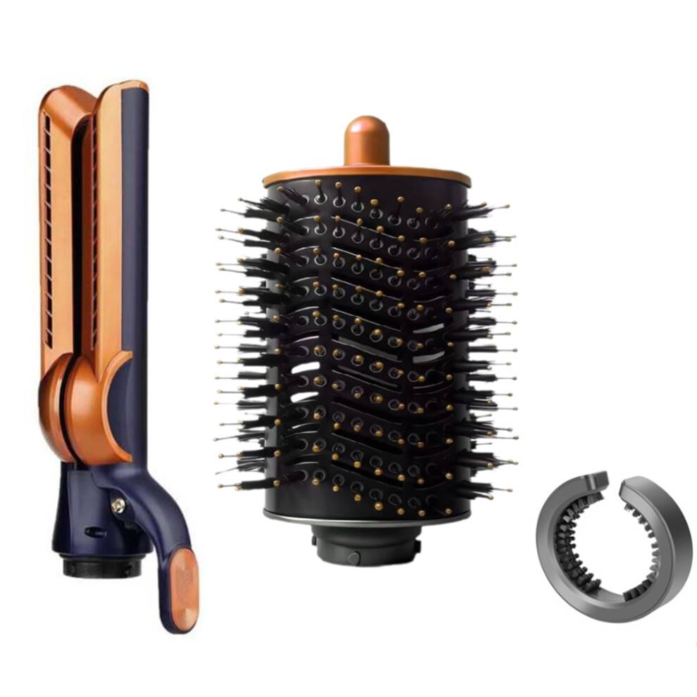 Til HS01 HS05 HS08 Udglattende børste og luftstrømssæt Hårtørrer til volumenkontrol af krus Styling D