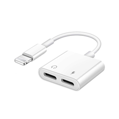 Lightning (Han) til 2x Lightning (Hun) - Adapter - JOYROOM™