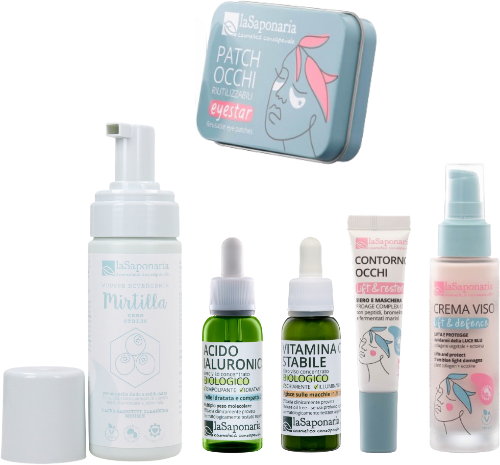 La Saponaria Bestseller Set för Ansiktsvård - 1 Set