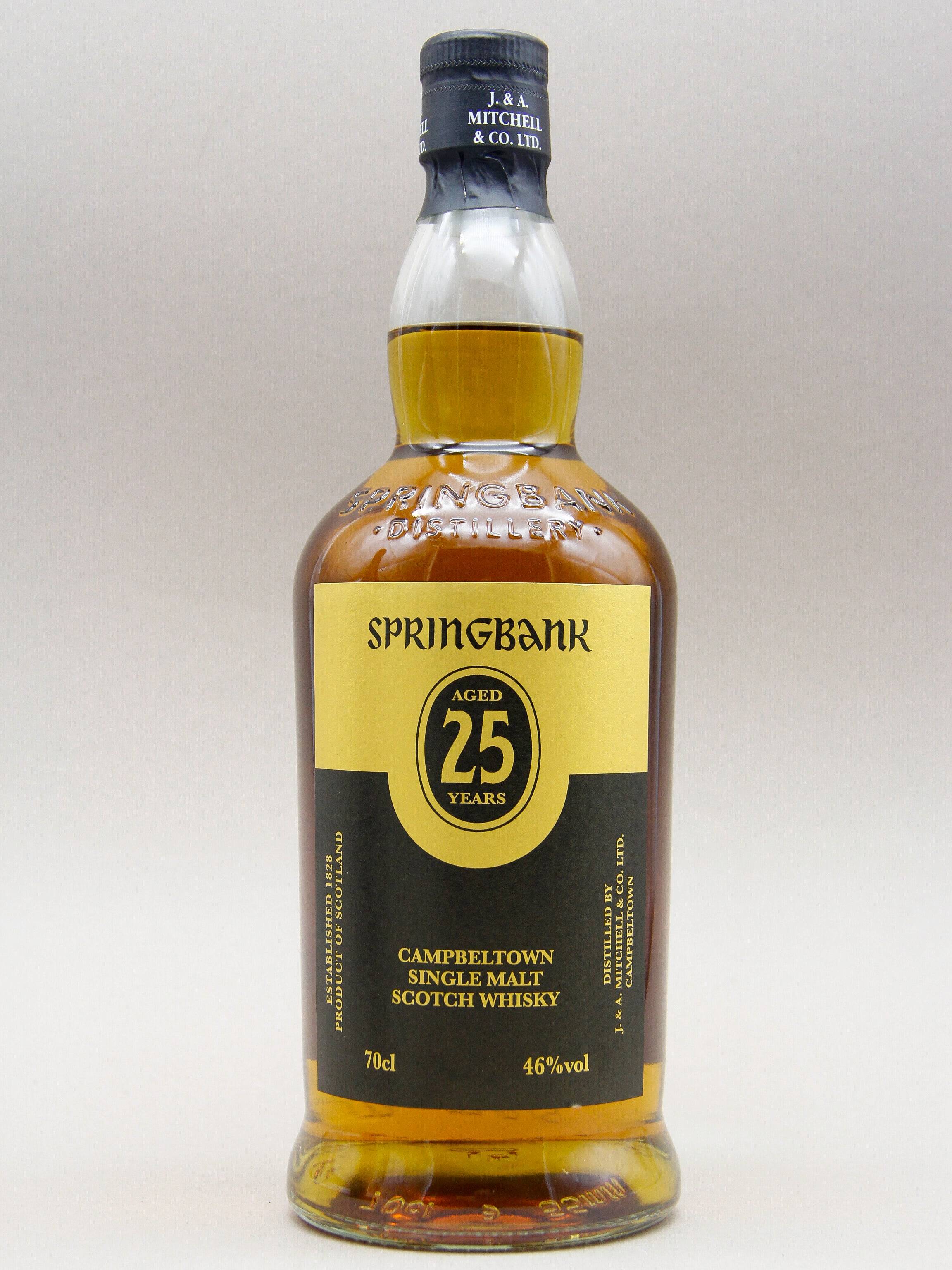 Springbank 25 Years, 2021, Campbeltown Single Malt Scotch Whisky (46%, 70cl)