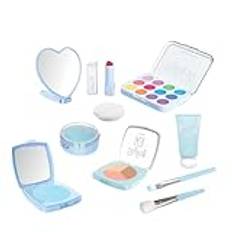 Kids Fake Cosmetic Toy Set - Kids Makeup Set, Kids Makeup Kit | Låtsas-sminksats för lek, Safe Kids Makeup Set för barn, flickor