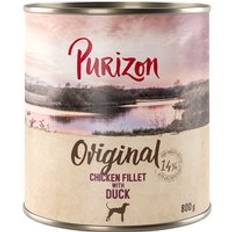 Purizon Adult 6 x 800 g - Adult Kycklingfilé med anka, morötter och björnbär