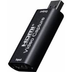 Usb 2.0 hdmi capture card stöder obs live recording box adapter kort hd capture undervisning inspelning bildbehandling