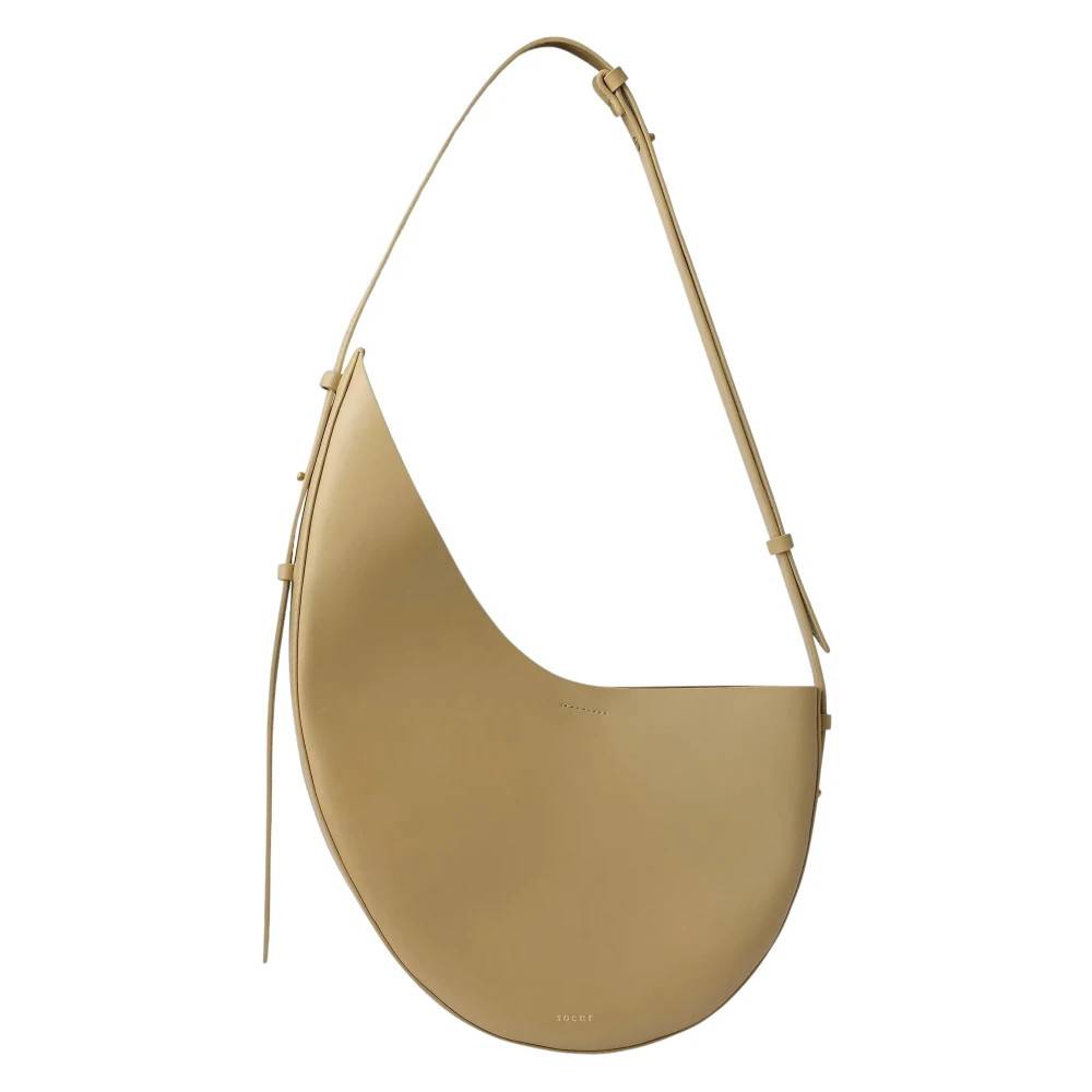 SOEUR Winona Skuldertaske - Tasker - Dame - Beige - ONE SIZE - Uld