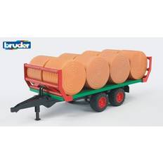 Bruder Trailer med 8 bigballer