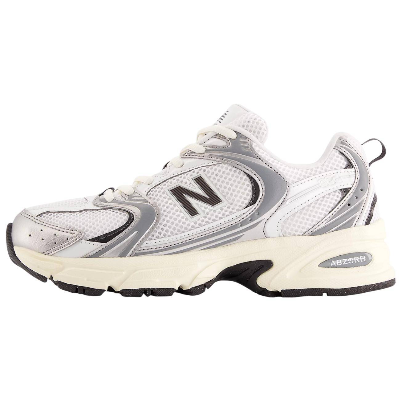 New Balance 530 Unisex Silver Svart U530ESA cm white