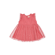 MarMar Dinne dotty kjole pink rouge - 98 / 3 år