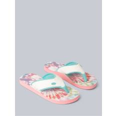 Animal Animal White Kids Swish Flip-Flops