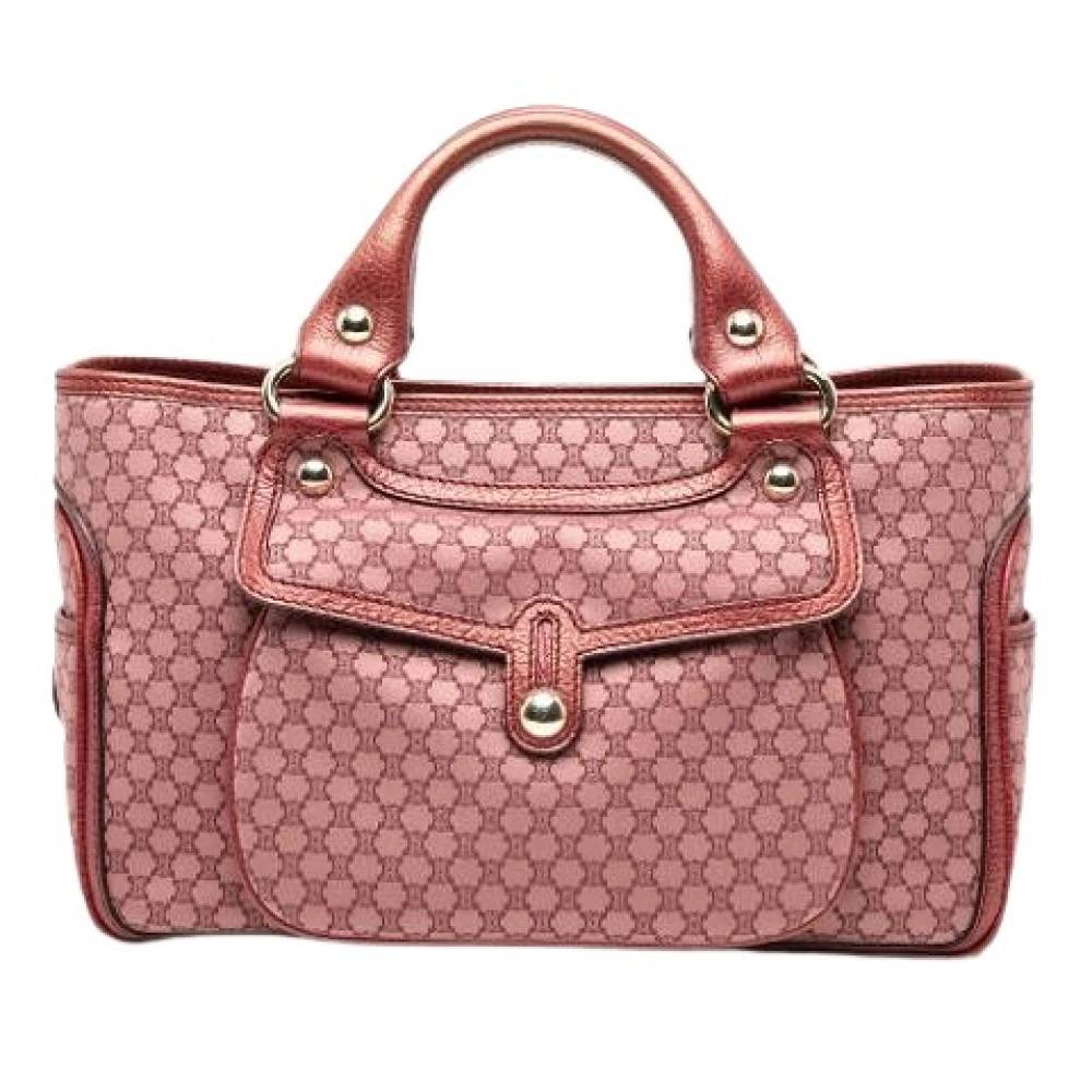 Celine Vintage Pre-owned The Boogie - Vintage - Dame - Lyserød - ONE SIZE - Læder