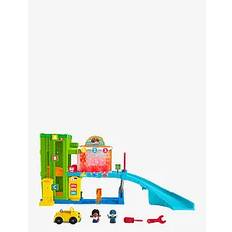 Fisher-Price Little People Light-Up Learning Garage - Leksaksfordon & bilar - MULTI COLOR / multi