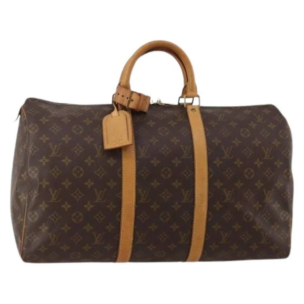 Louis Vuitton Vintage - Pre-owned Keepall 50 Boston Bag Vintage - Dam - ONE Size - Läder