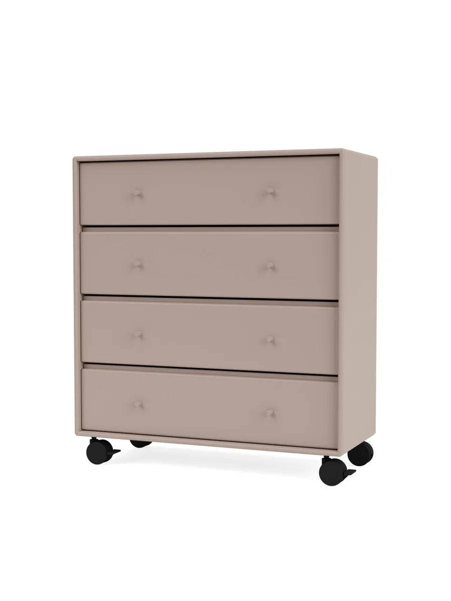 1125 kommode inkl. hjul fra Montana Mushroom - Jacobsen Plus